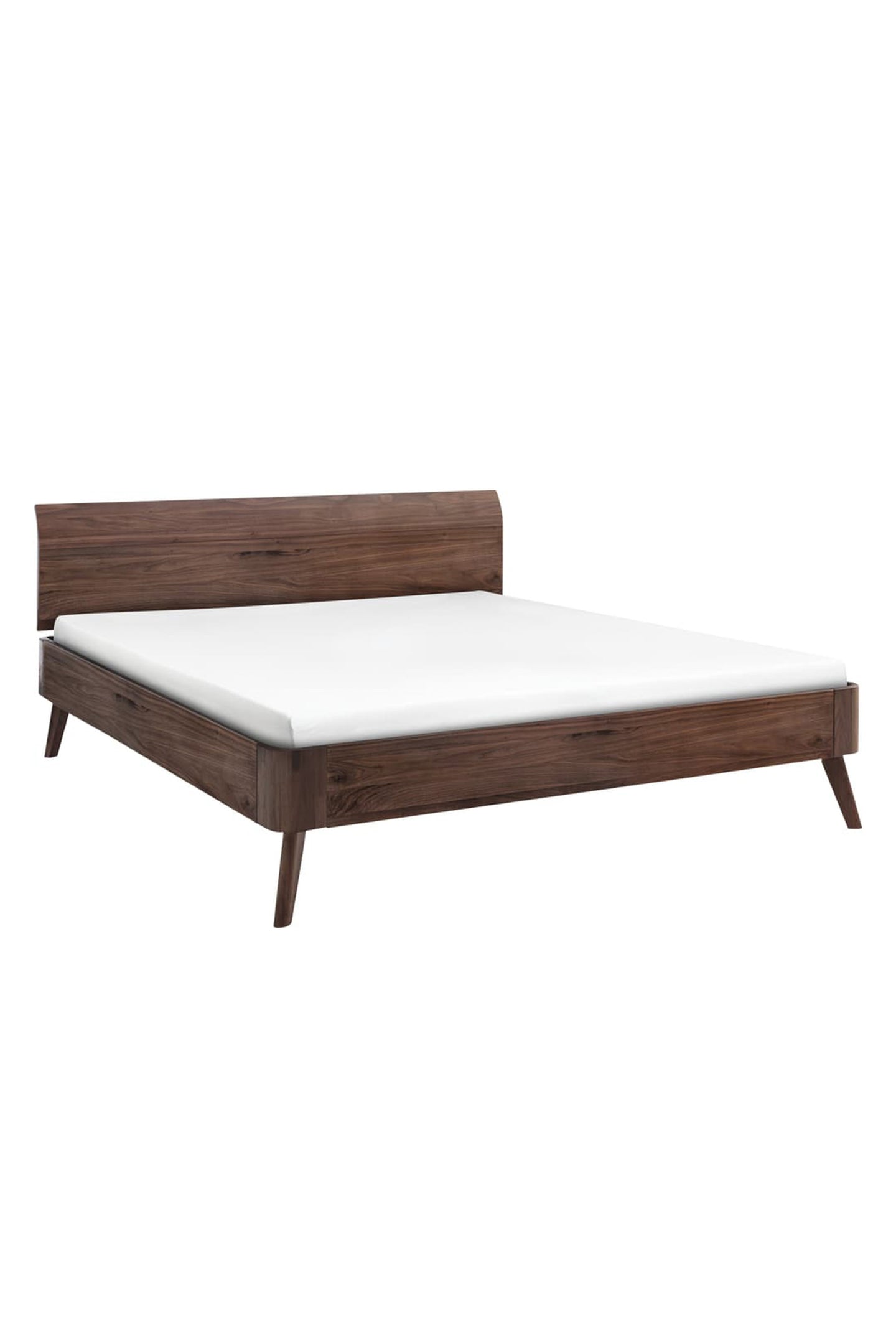 Bett Fineline Nussbaum massiv 180x200 cm (ab Ausstellung)