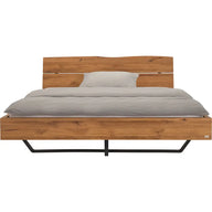 Hasena Bettrahmen Cadro 18 in Wildeiche Natur 180x200cm (ab Ausstellung)