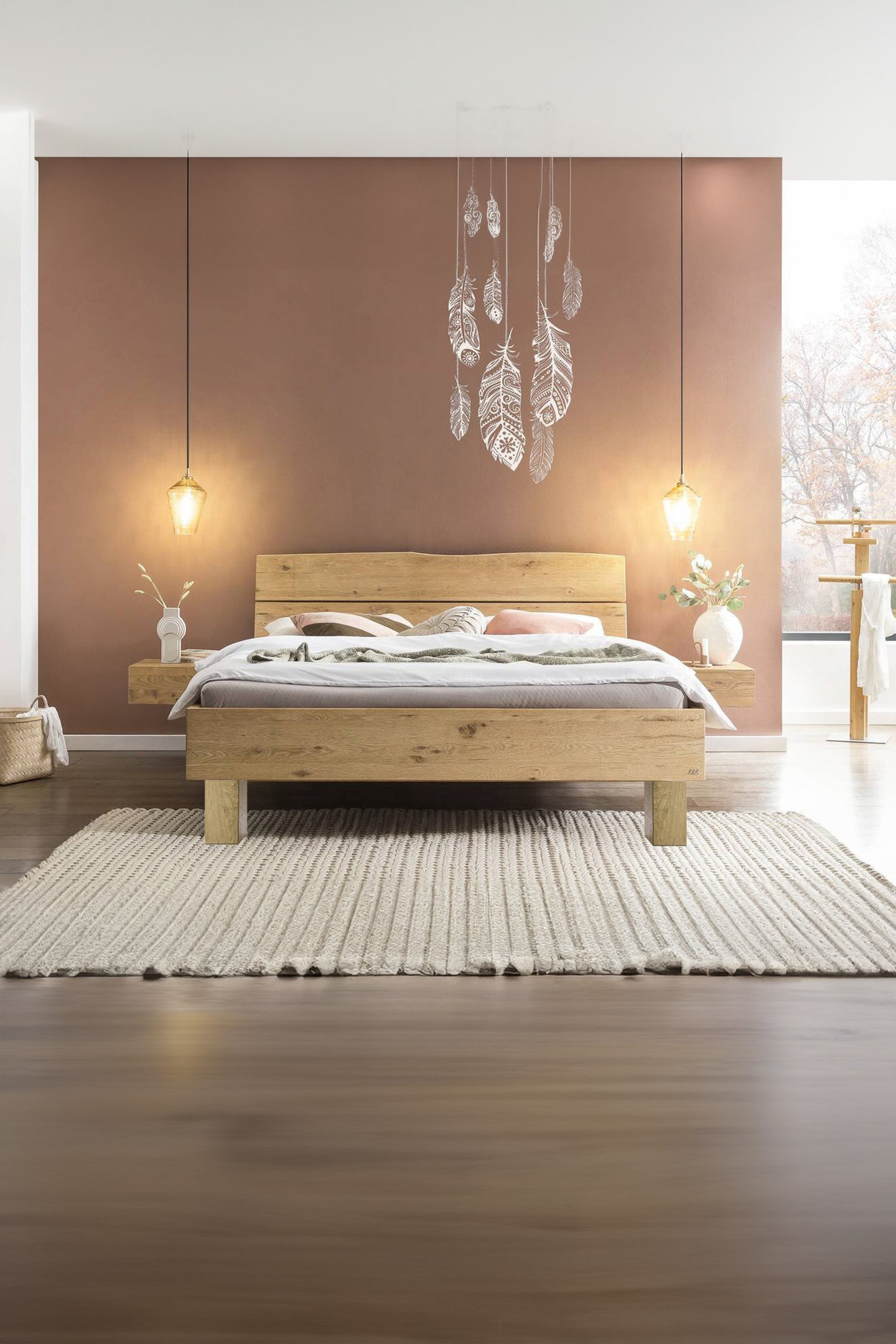 Bett Oak-Wild
