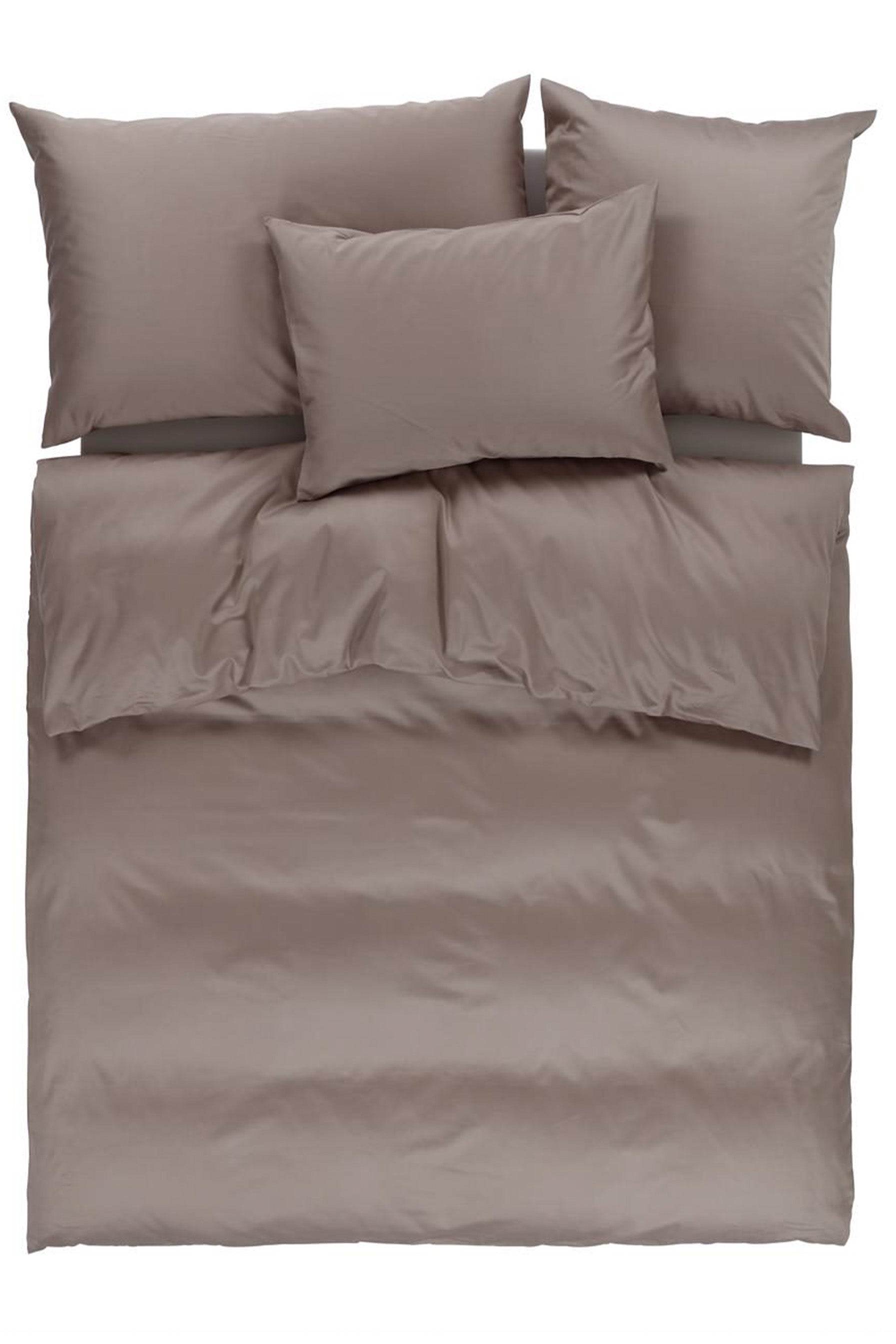 Satin Uni Kissenbezug für Sofakissen 30x50cm
