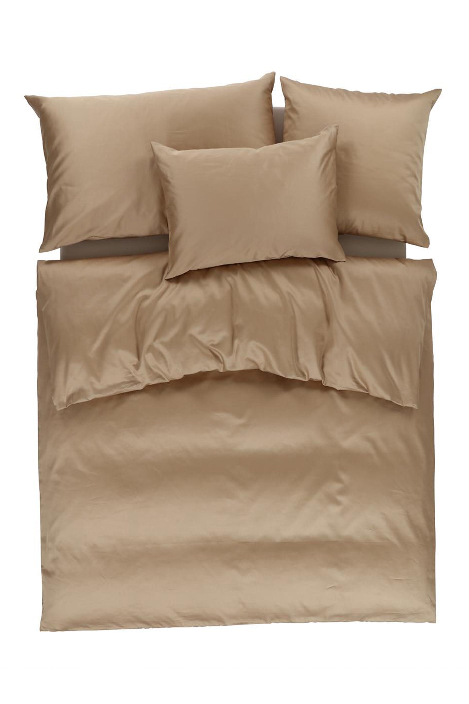 Satin Uni Kissenbezug für Sofakissen 30x50cm