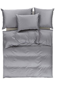 Satin Uni Kissenbezug für Sofakissen 30x50cm