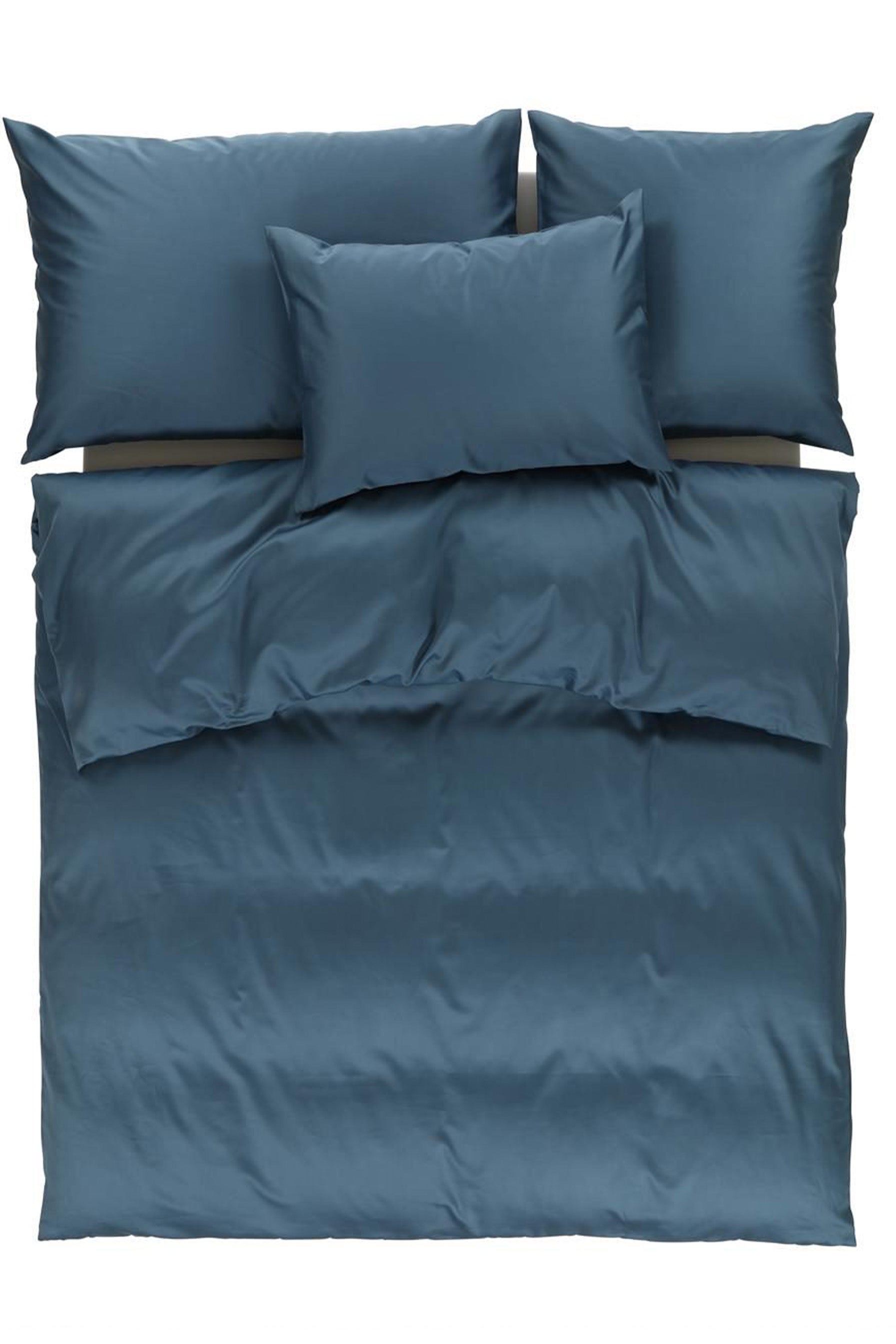 Satin Uni Kissenbezug für Sofakissen 30x50cm