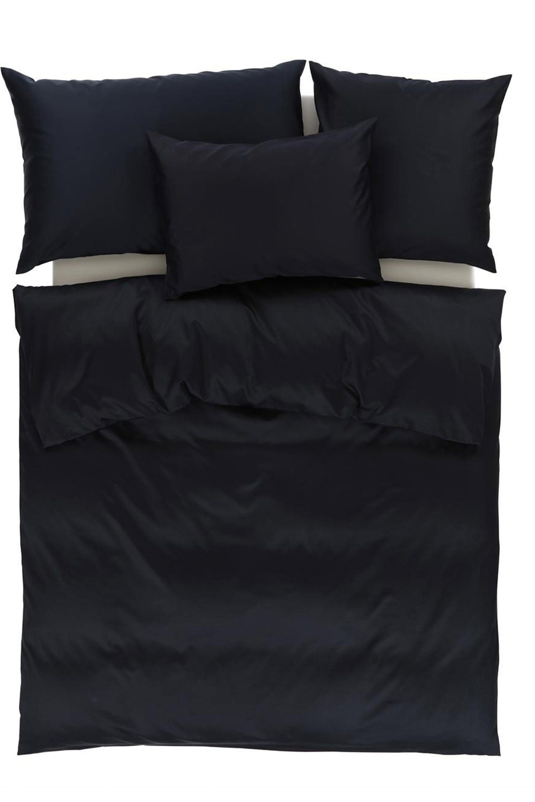 Satin Uni Kissenbezug für Sofakissen 30x50cm