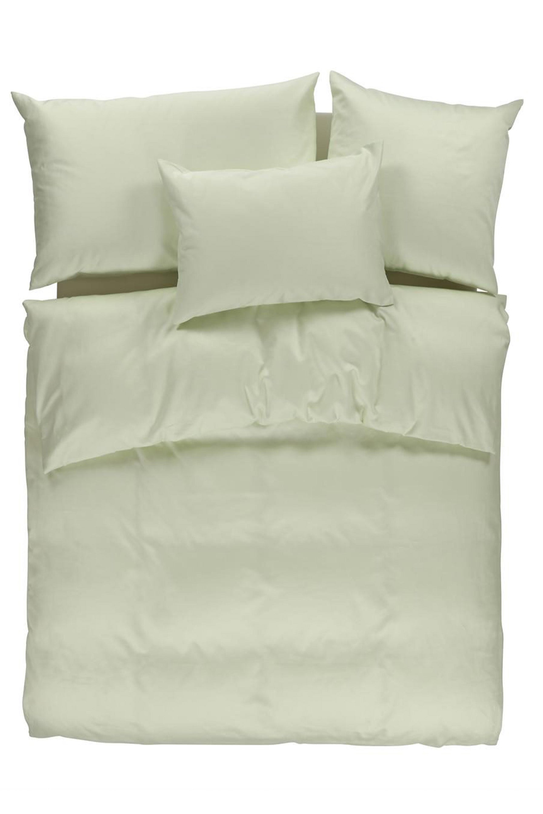 Satin Uni Kissenbezug für Sofakissen 30x50cm