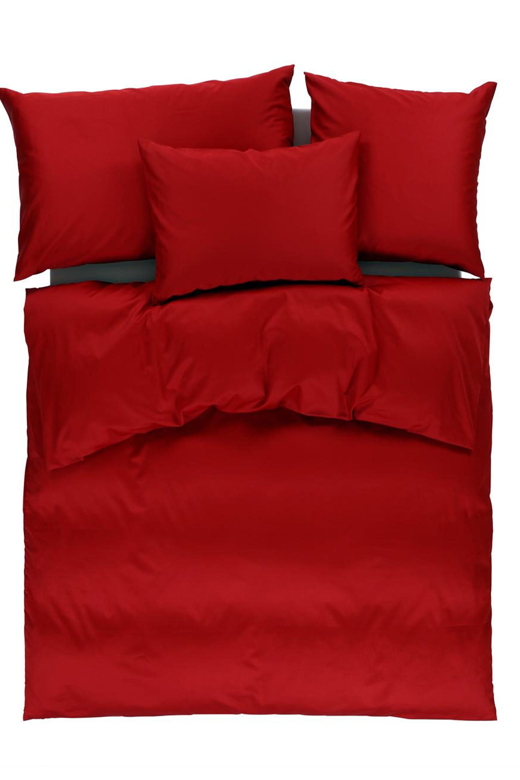 Satin Uni Kissenbezug für Sofakissen 30x50cm