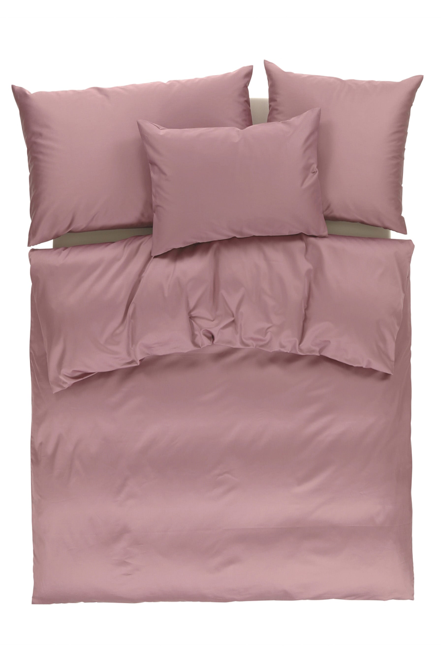 Satin Uni Kissenbezug für Sofakissen 30x50cm