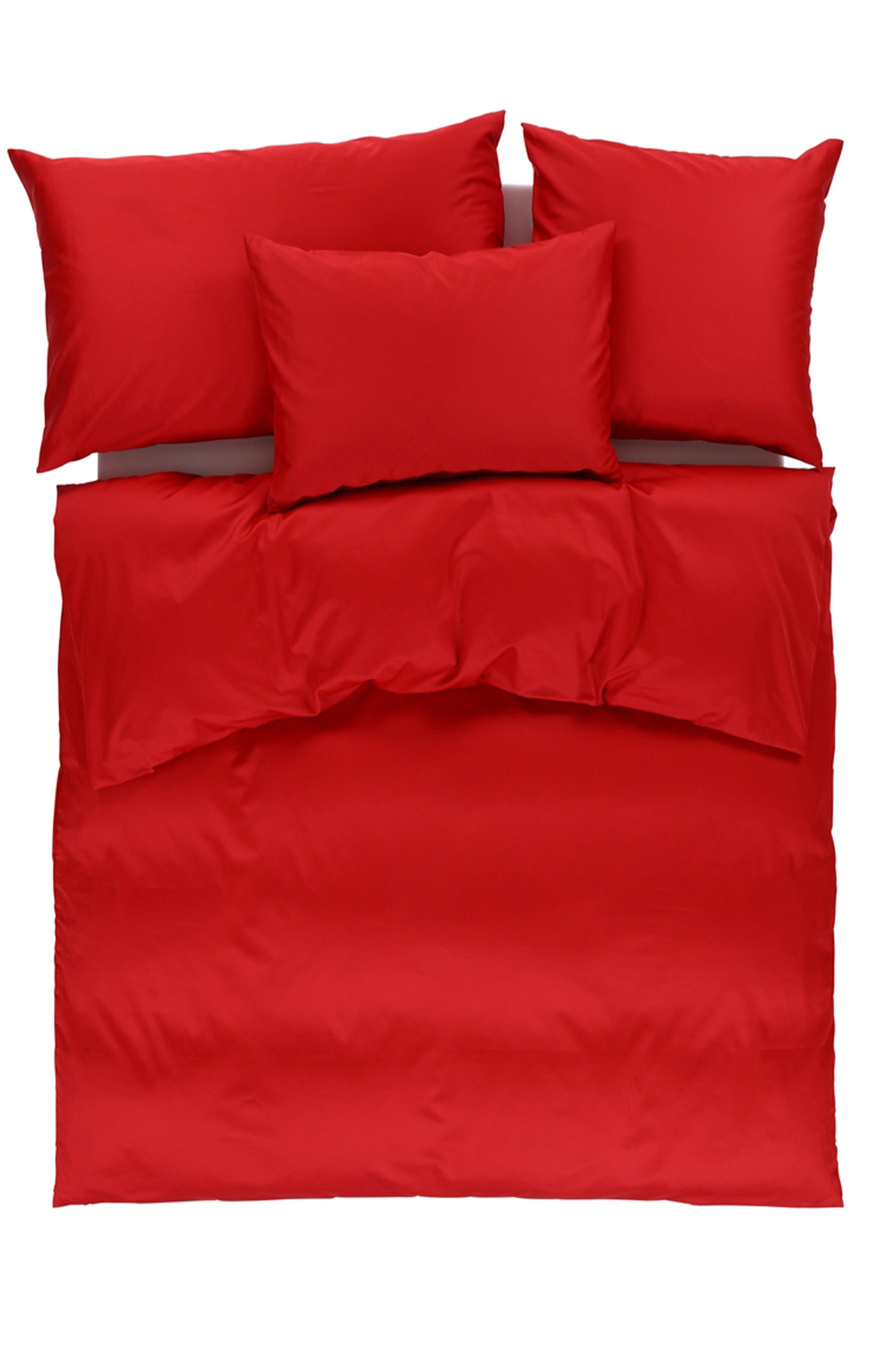 Satin Uni Kissenbezug für Sofakissen 30x50cm
