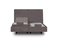 Classic Boxspringbett Adjustable in Samtoptik