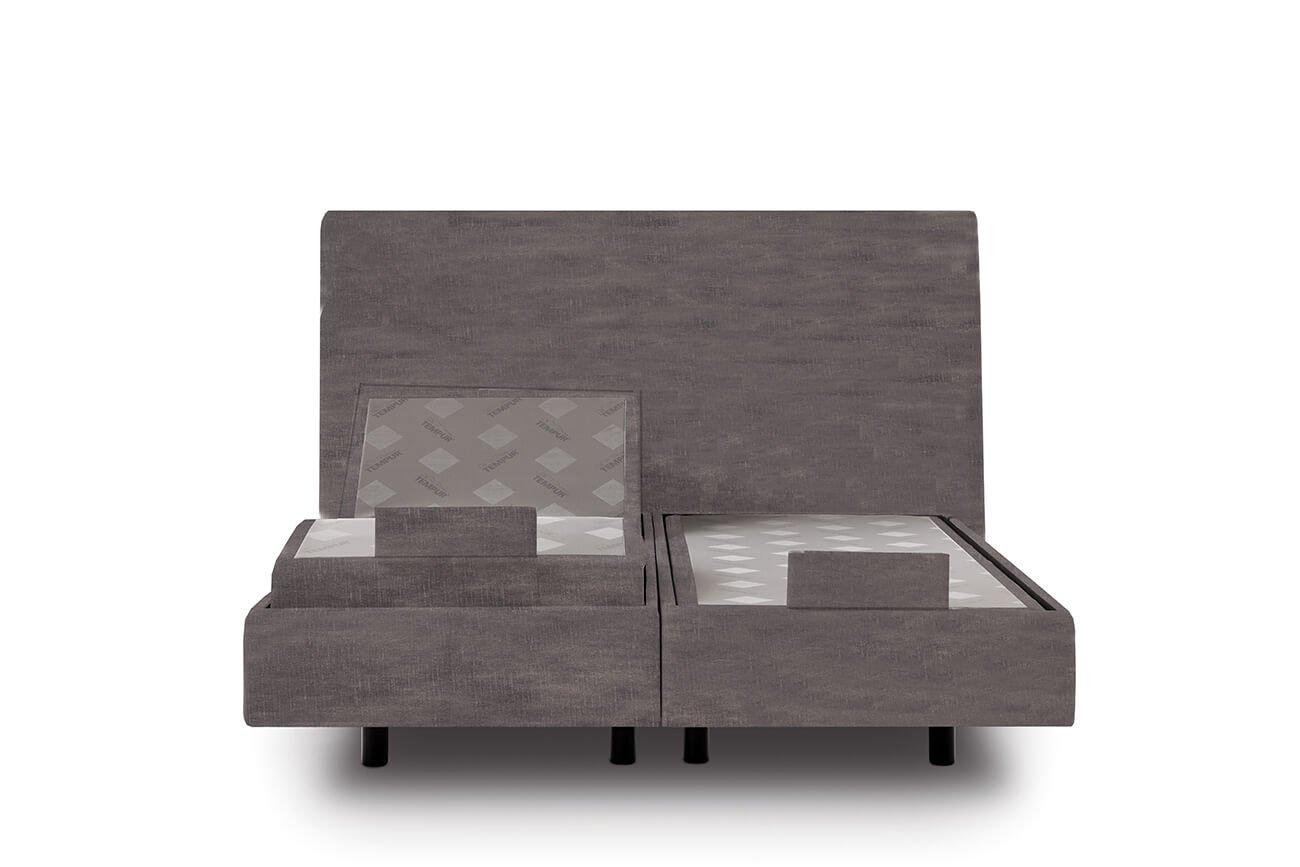 Classic Boxspringbett Adjustable in Samtoptik