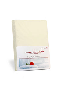 SLEEPLINE SUPER-STRETCH PLUS – fitted sheet 200x200cm