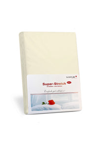 SLEEPLINE SUPER-STRETCH PLUS – fitted sheet 100x200cm