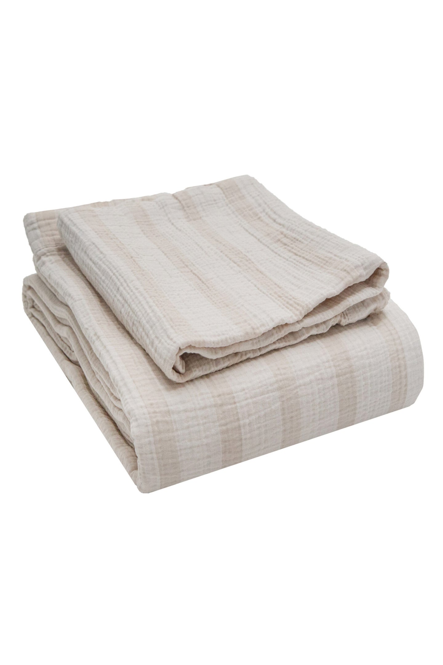 Musselin Bettwäsche Fina beige
