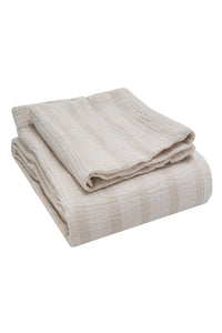 Musselin Bettwäsche Fina beige