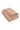 Musselin Bettwäsche Uni Jula terracotta
