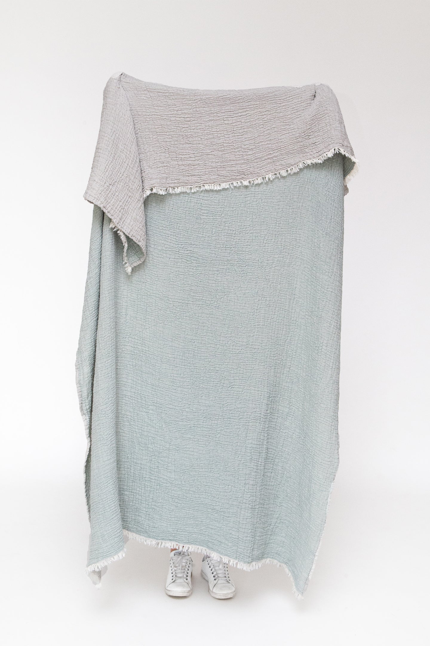 Musselin Plaid Emil mint