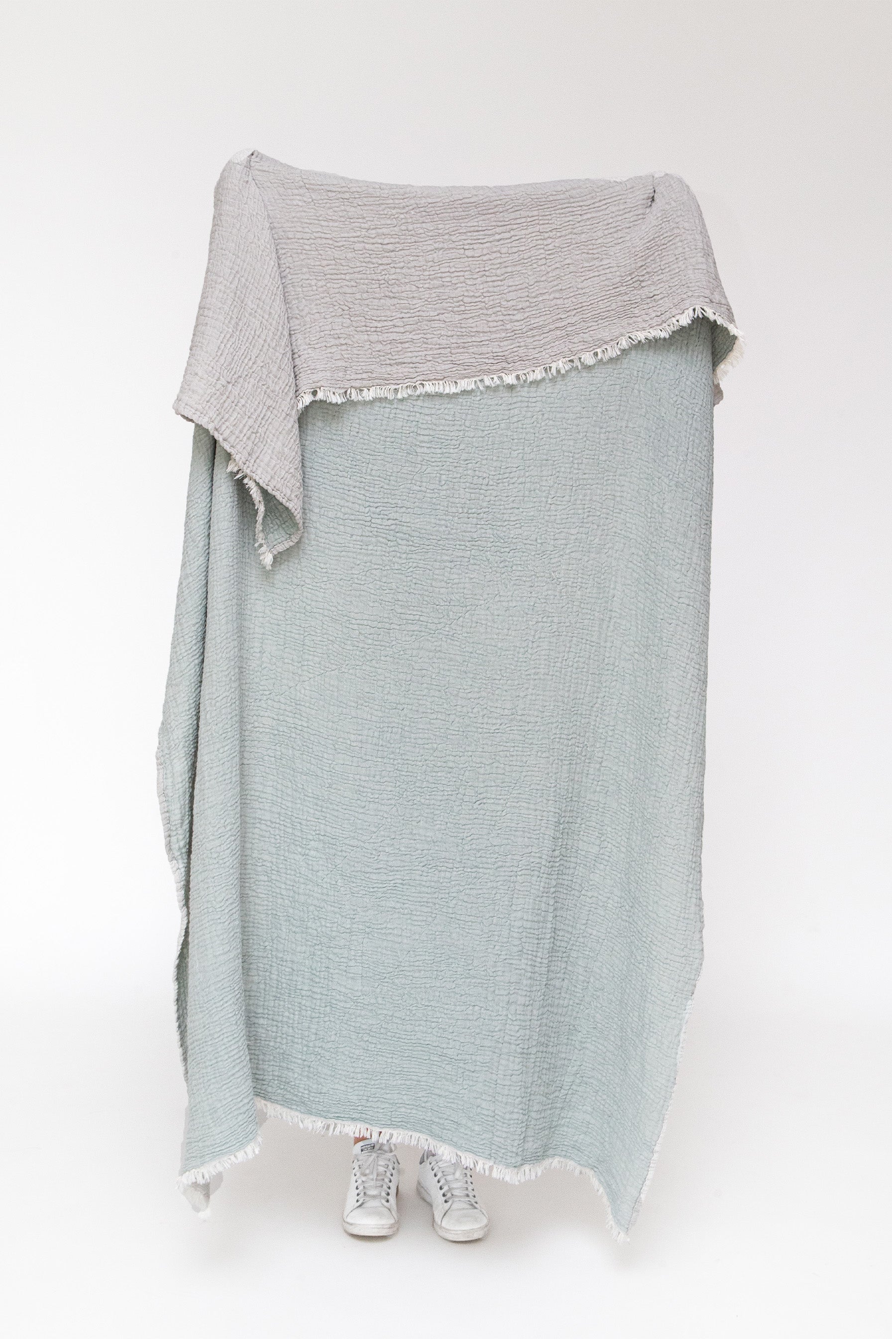 Musselin Plaid Emil mint