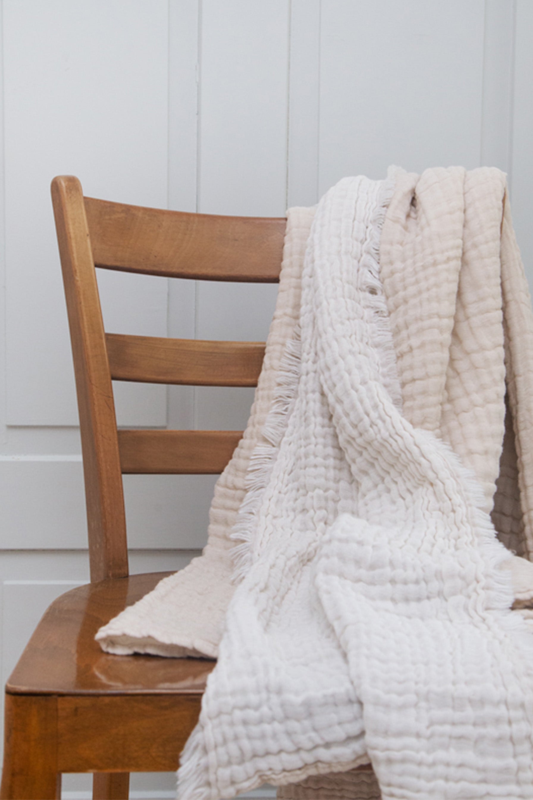 Musselin Plaid Emil beige