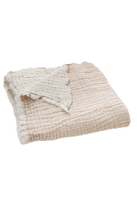 Musselin Plaid Emil beige