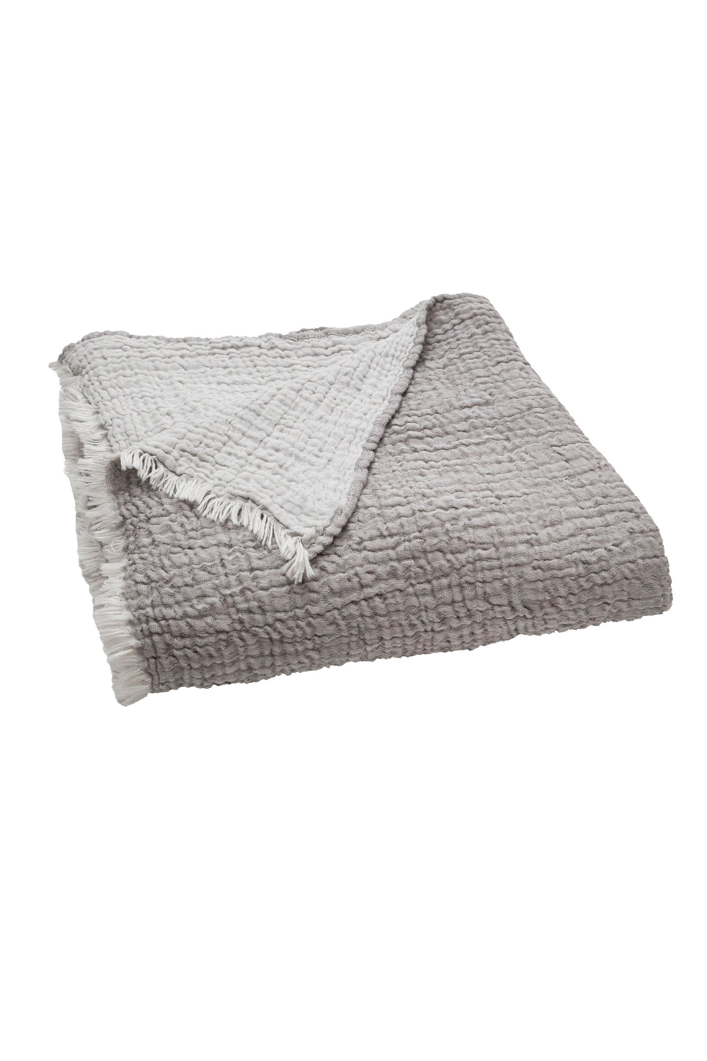 Musselin Plaid Emil dunkelgrau