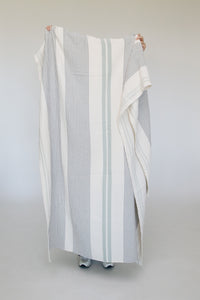 Musselin Plaid Nils beige/anthrazit