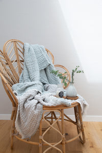 Musselin Plaid Emil mint