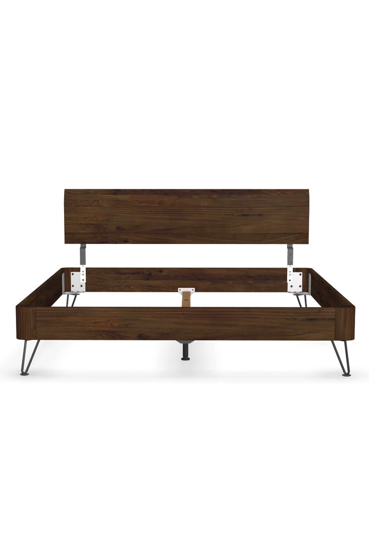 Bett Fineline Nussbaum massiv 180x200 cm (ab Ausstellung)
