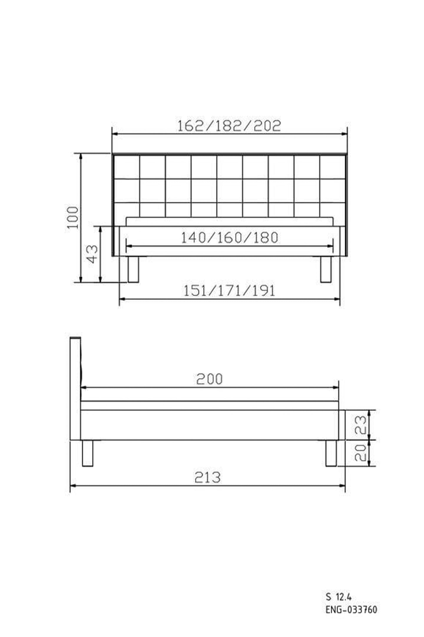 Hasena upholstered bed Dream Pronto - Noah