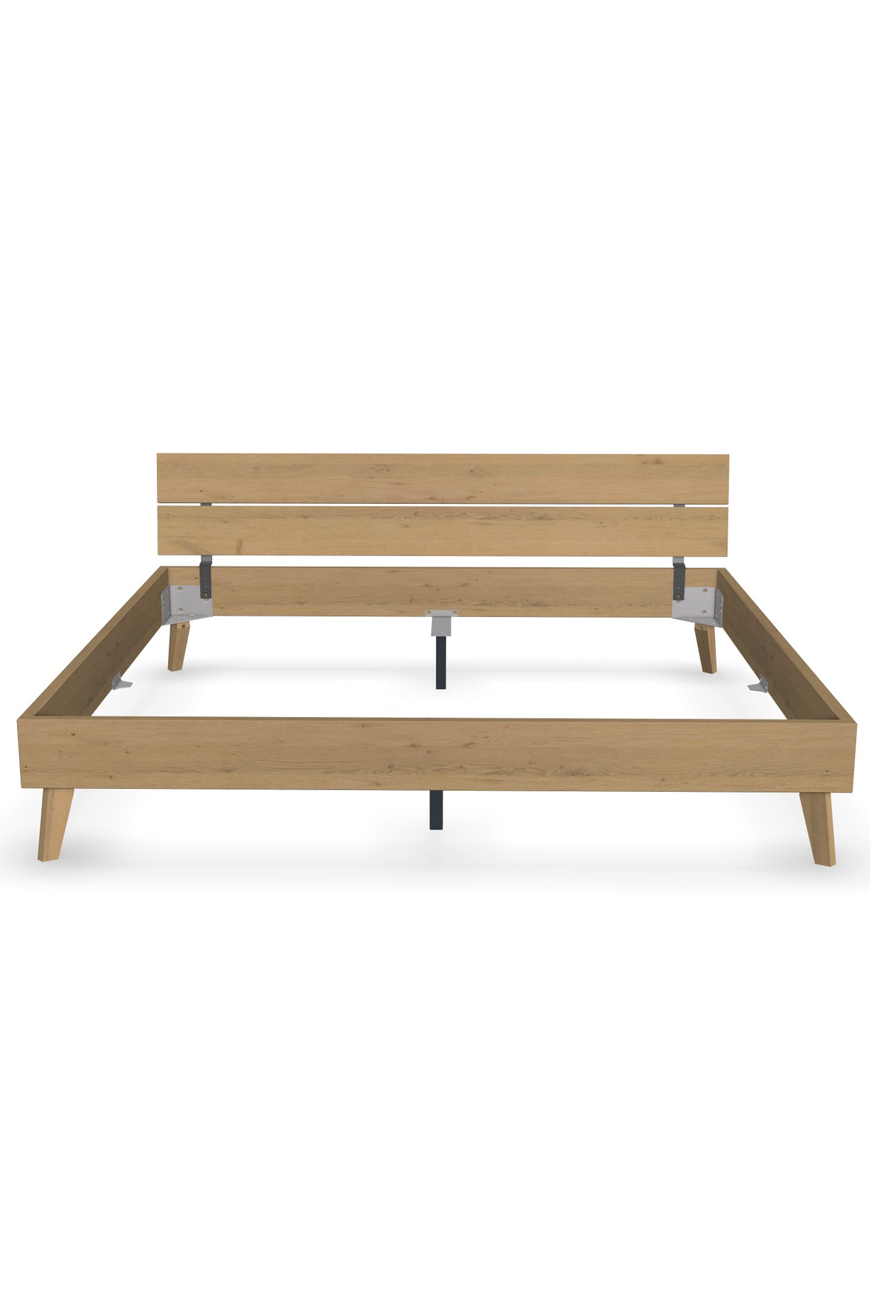Bett Oak Wild Cadro 18 mit Alpa Kopfteil