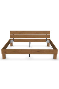 Bett Oak Wild Cadro 18 mit Alpa Kopfteil