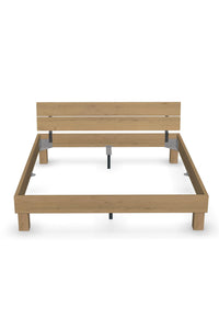 Bett Oak Wild Cadro 18 mit Alpa Kopfteil