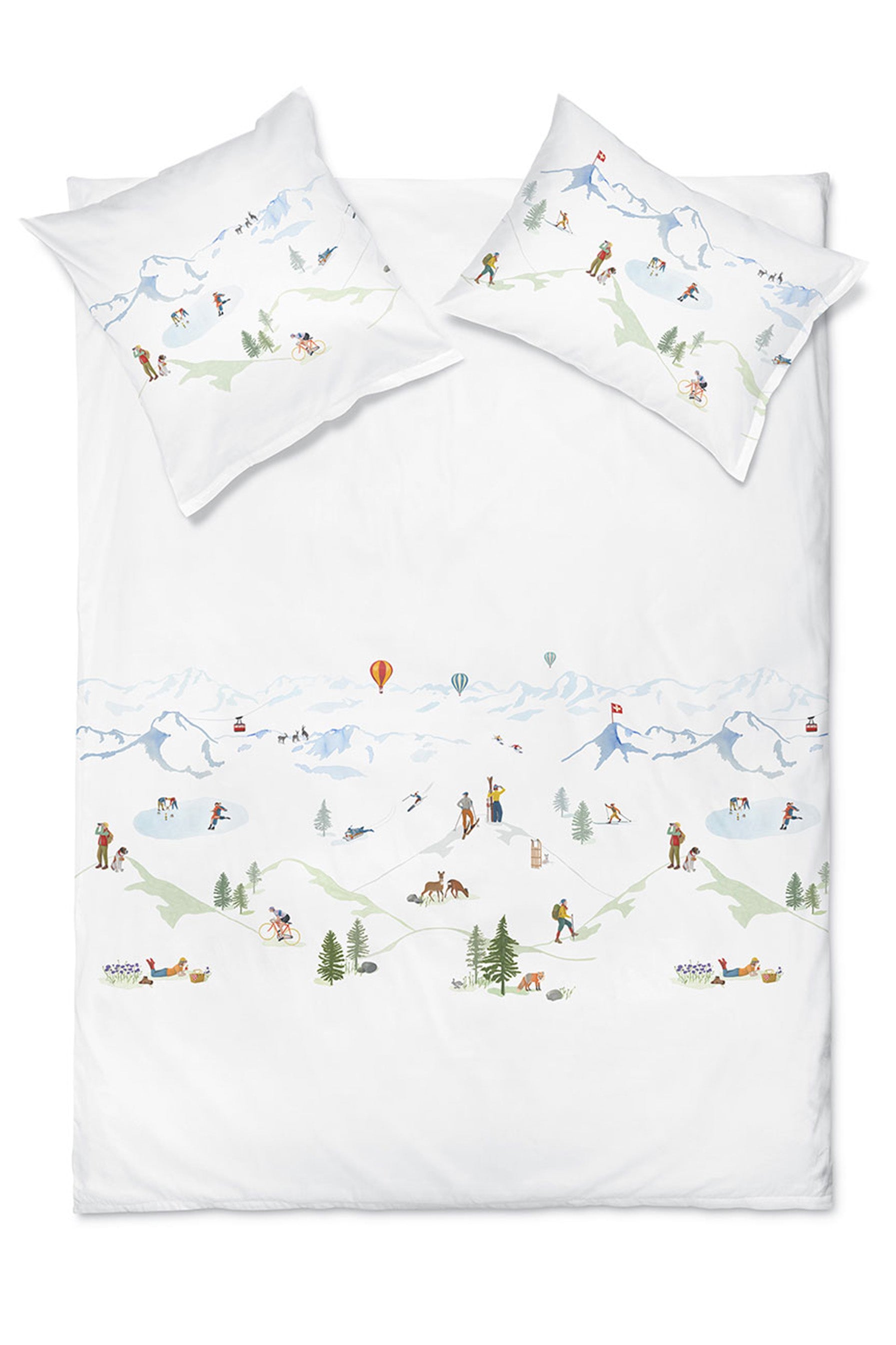 Satin Bettwäsche ALPINA