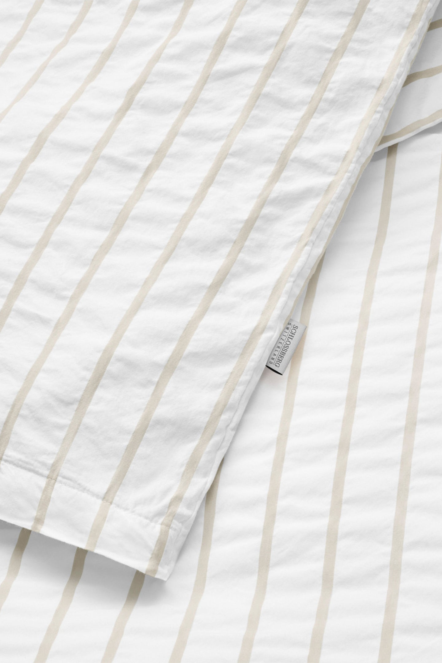 Seersucker Bettwäsche LENNY beige