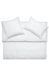 Seersucker Bettwäsche LENNY bleu