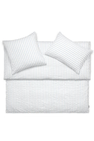 Seersucker Bettwäsche LENNY bleu