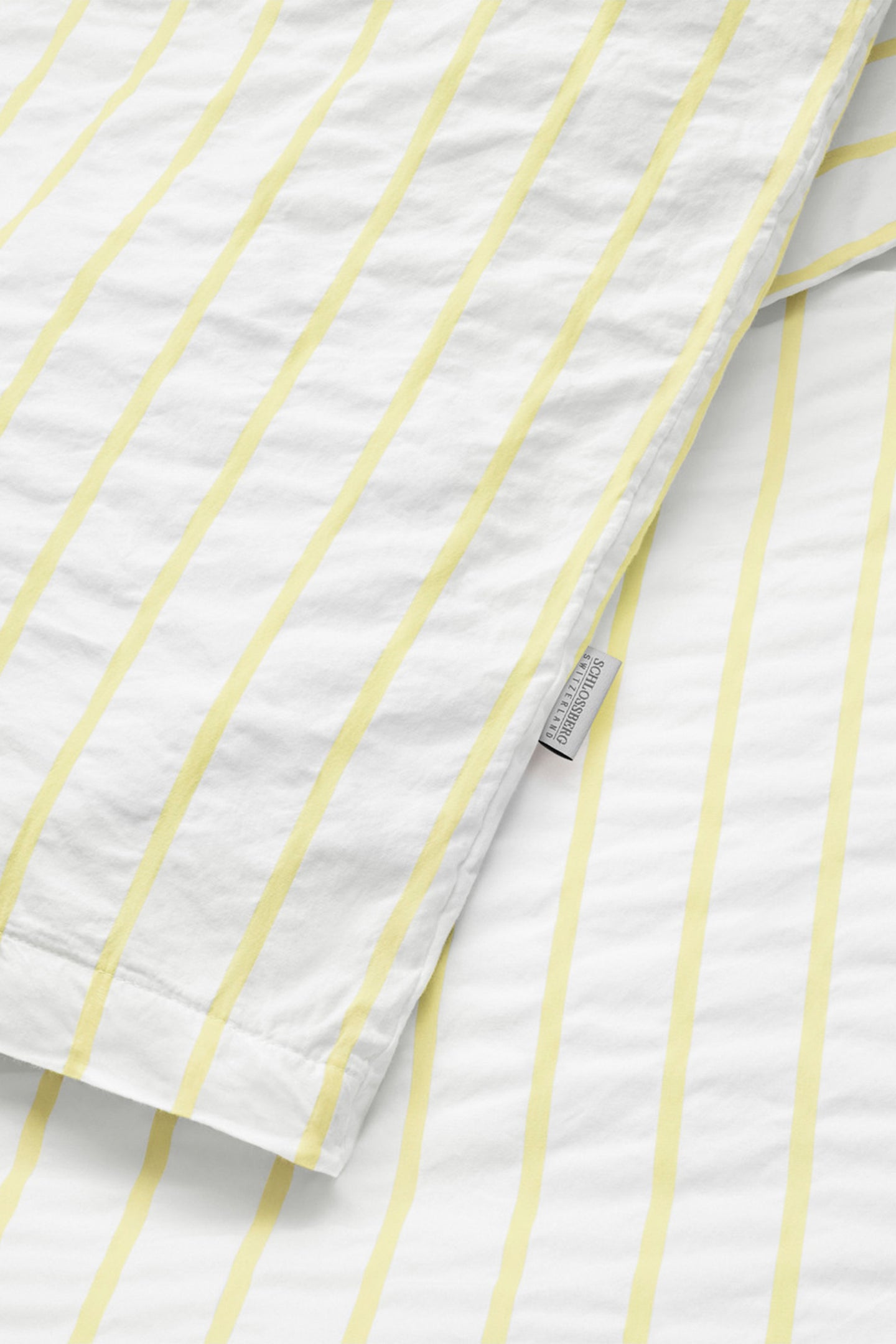 Seersucker Bettwäsche LENNY jaune
