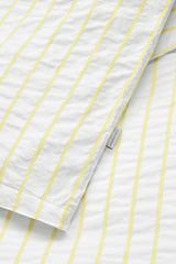 Seersucker Bettwäsche LENNY jaune