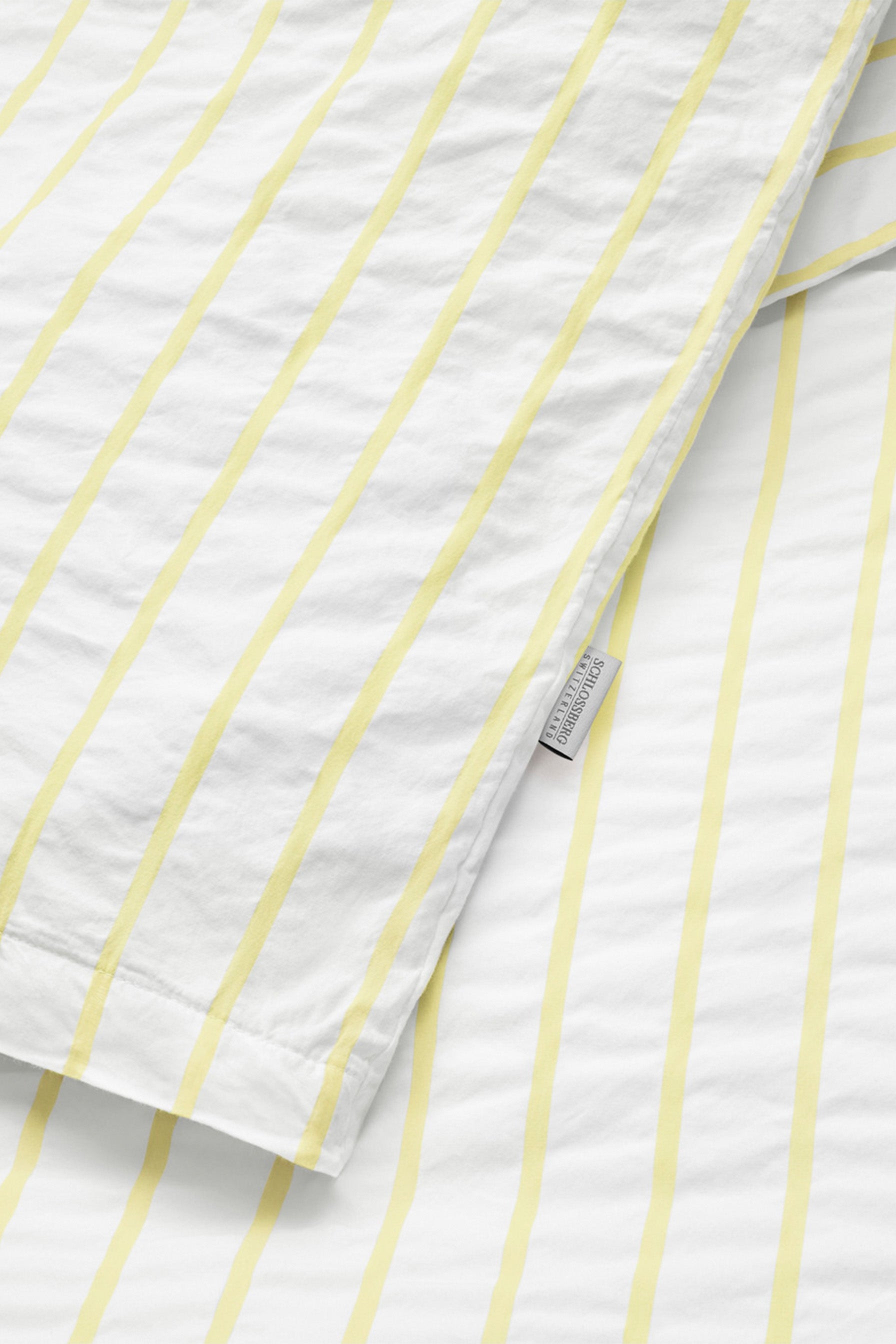 Seersucker Bettwäsche LENNY jaune