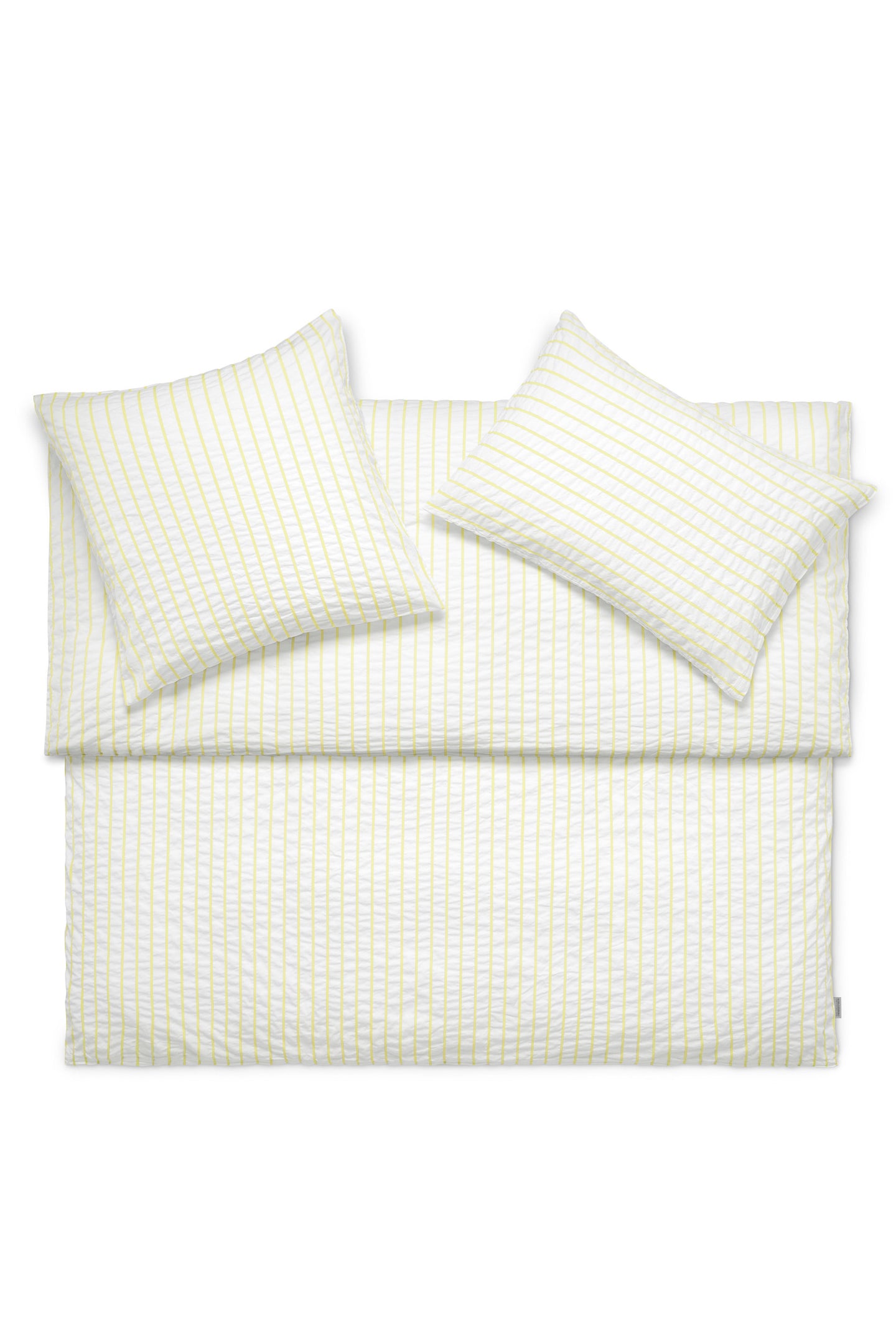 Seersucker Bettwäsche LENNY jaune
