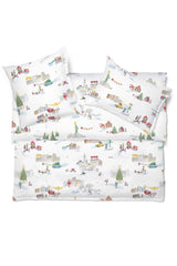 Satin Bettwäsche SANTA IN NY