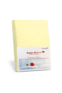 SLEEPLINE SUPER-STRETCH PLUS – fitted sheet 100x200cm