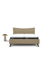 TEMPUR® Design Bett PURE Samtoptik Caramel