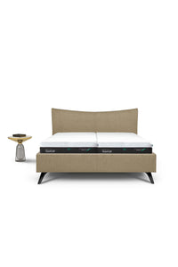 TEMPUR® Design Bett PURE Samtoptik Caramel