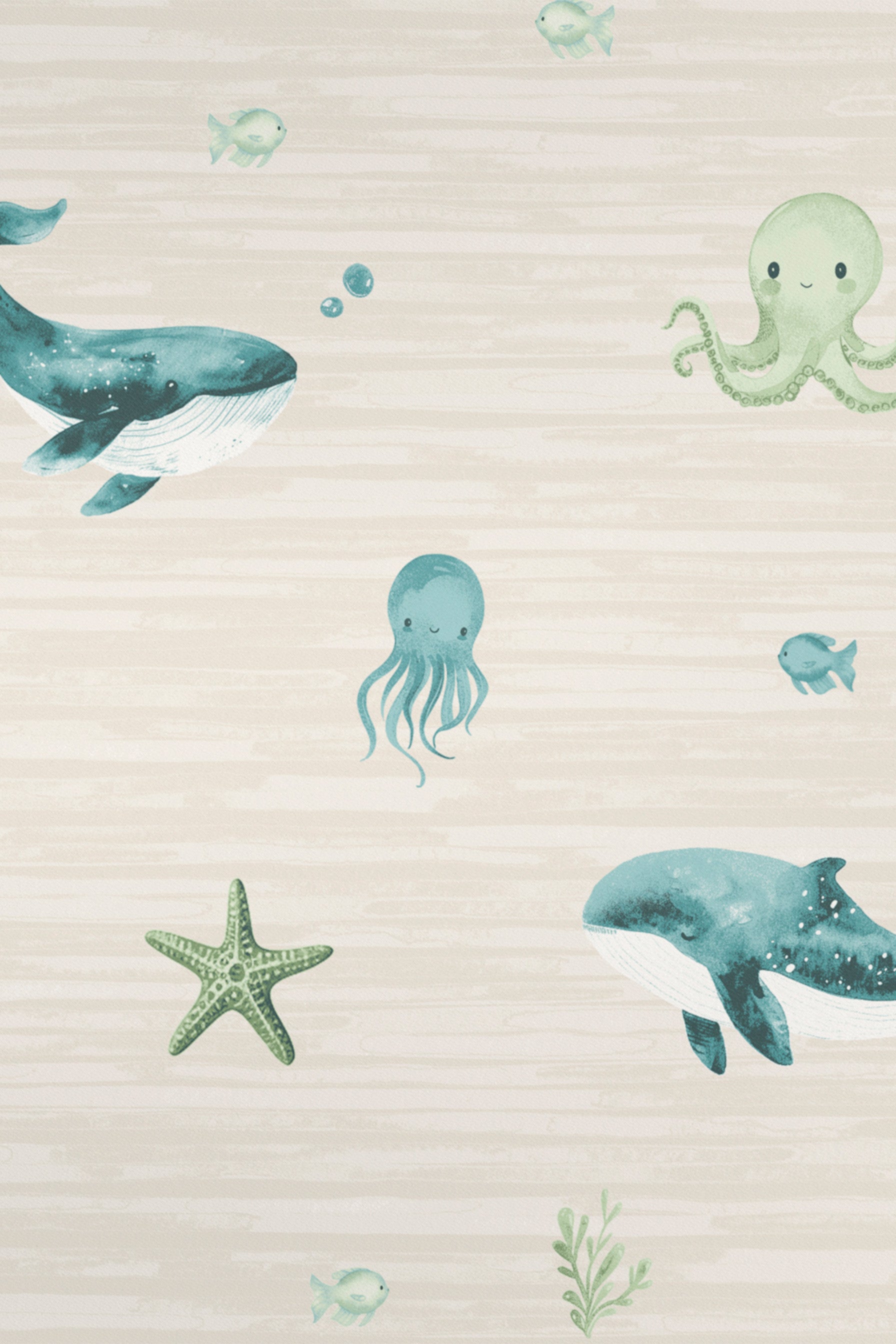 Kinder Bettwäsche A Colori - Seaworld