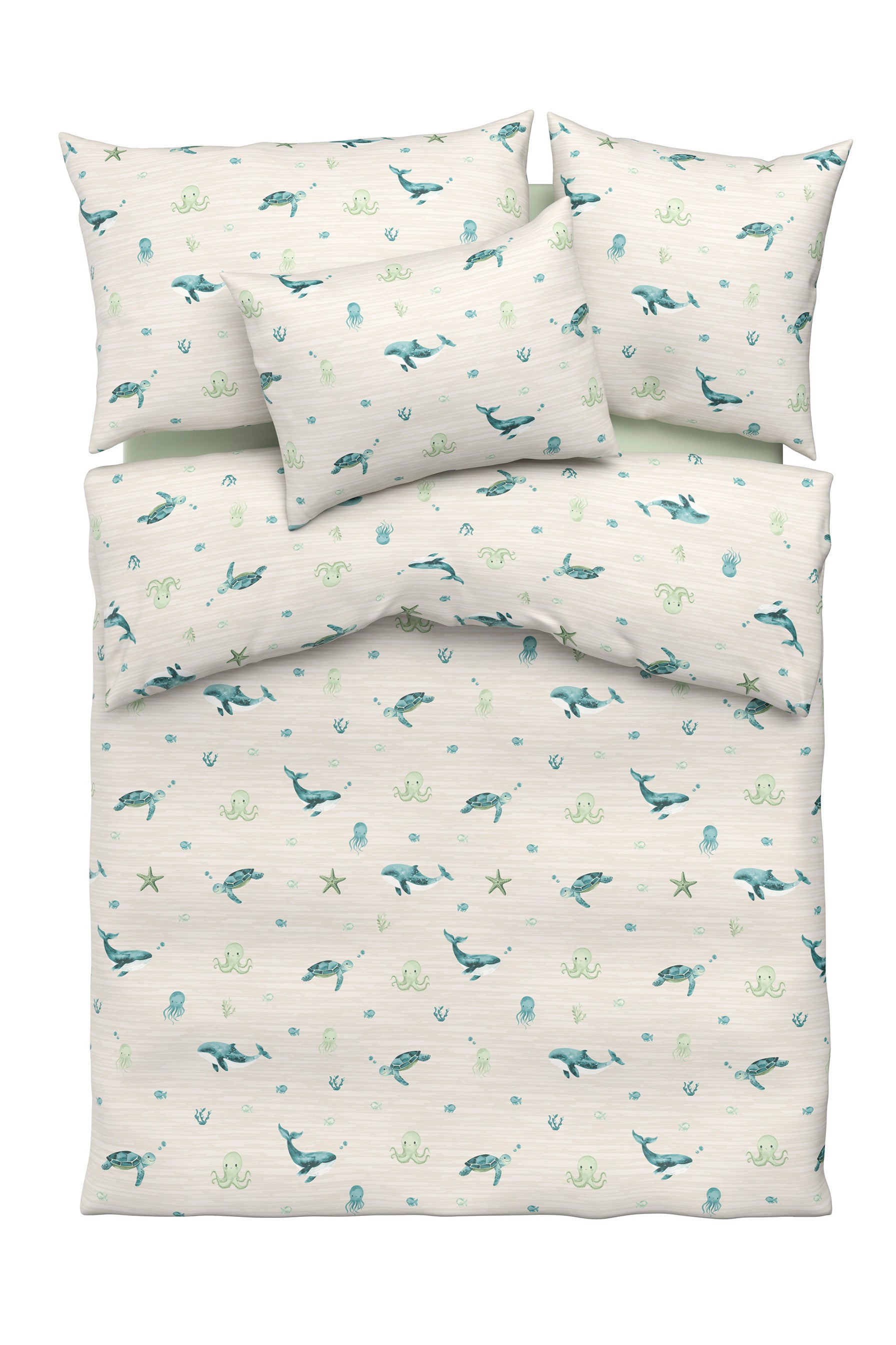 Kinder Bettwäsche A Colori - Seaworld