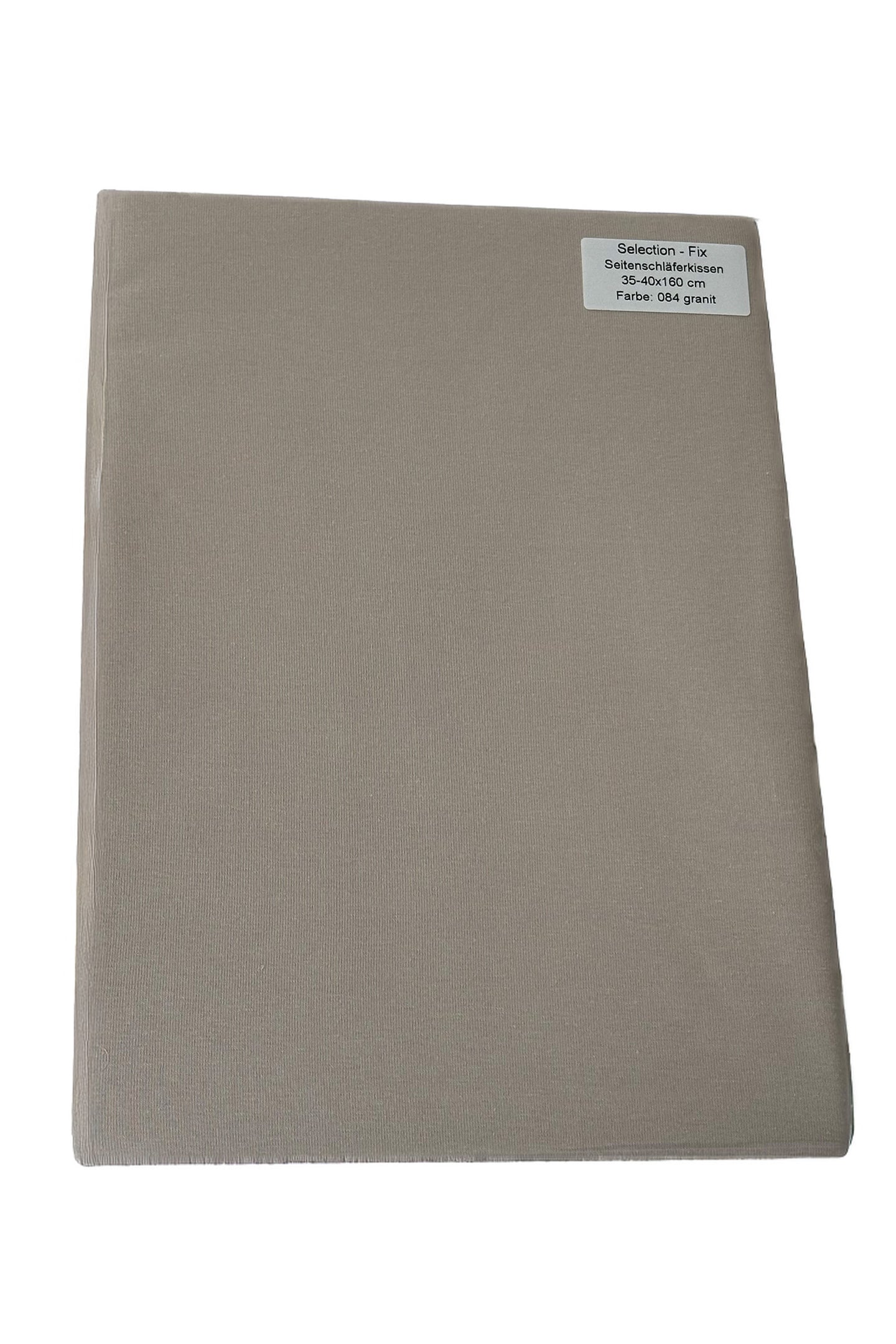 Jersey Uni Bezug für Seitenschläferkissen