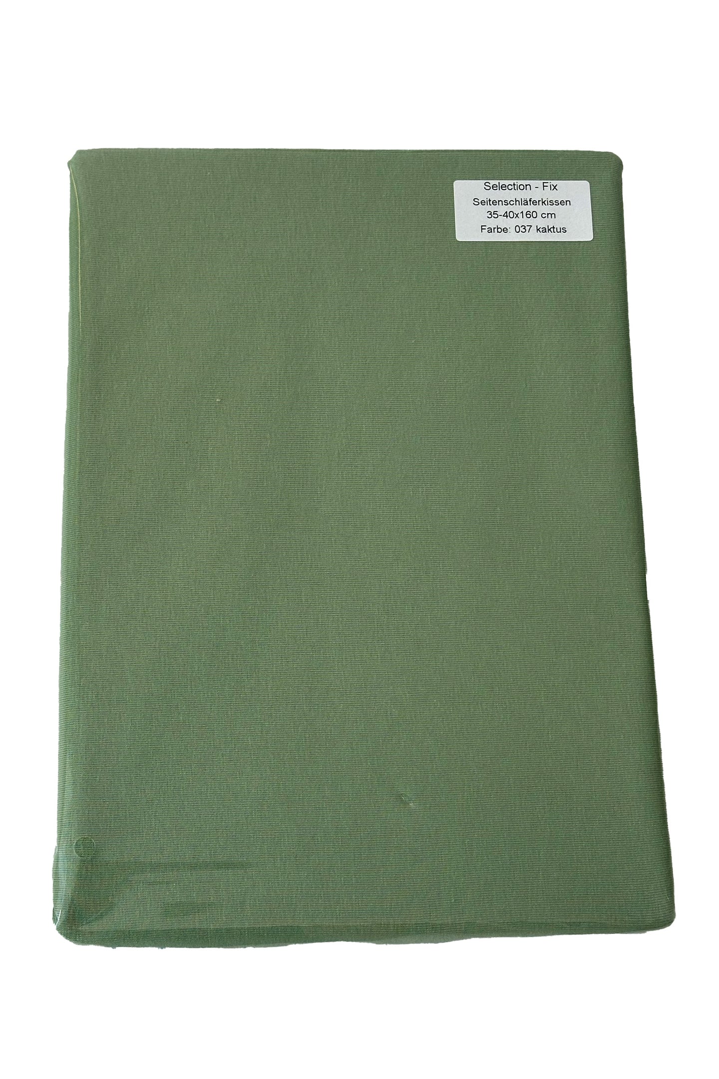 Jersey Uni Bezug für Seitenschläferkissen