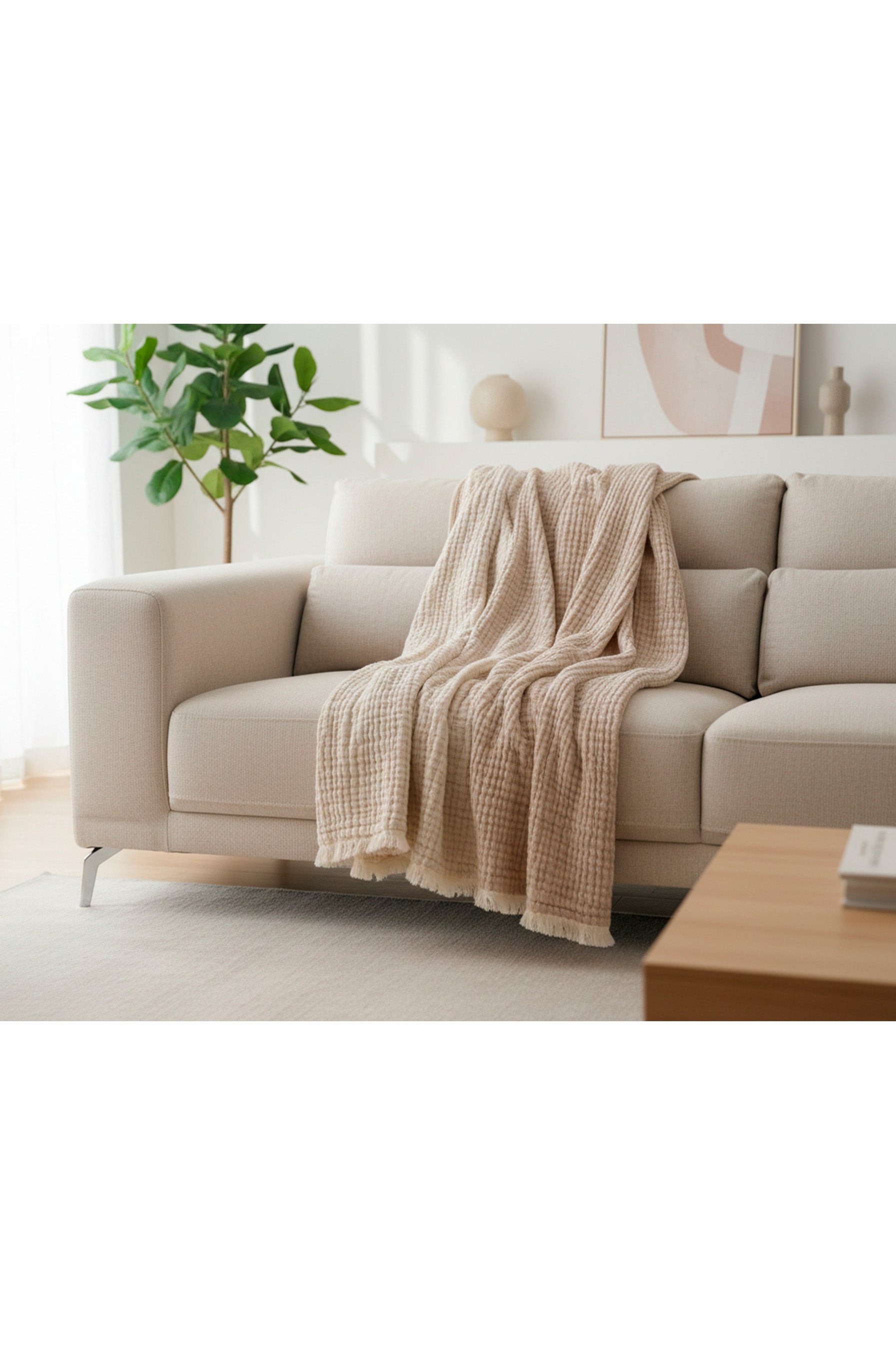 Musselin Plaid Noemi