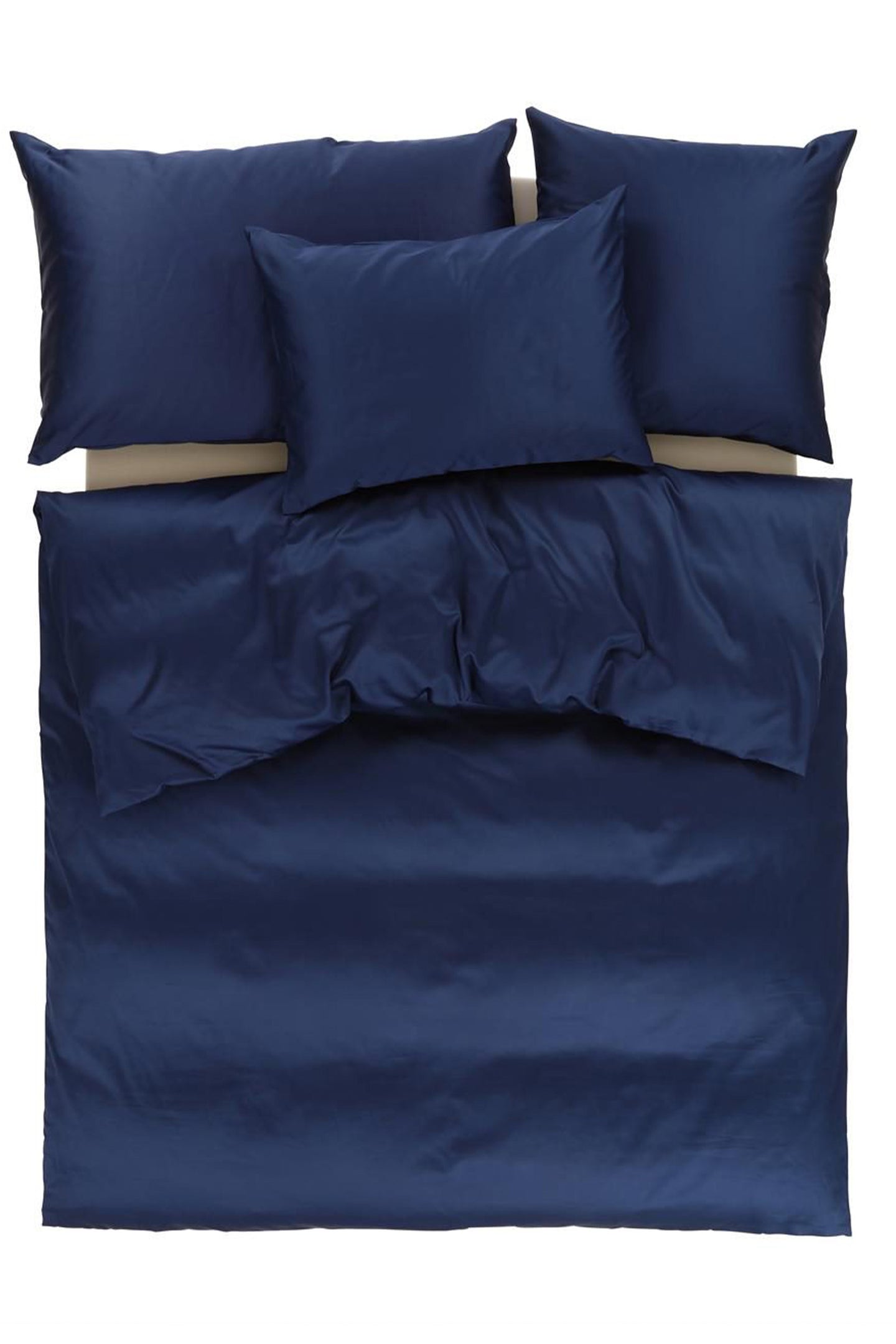 Satin Uni Kissenbezug für Sofakissen 30x50cm