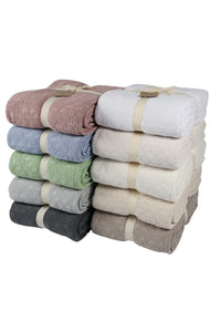 Nelita Plaid/Kuscheldecke/Schlafdecke/Überwurf